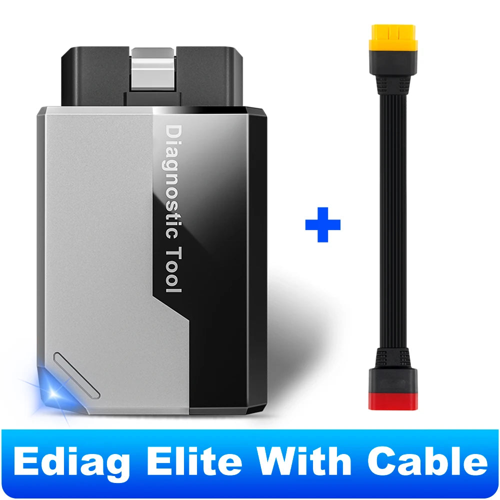 Ediag Elite OBD2 Auto Scanner 15 Resets All System Car Code Reader Active Test Diagnostic Tools Lifetime Free Update